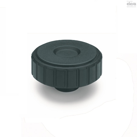 Elesa Brass boss, threaded hole, MBT.55 B-3/8-16-SOFT MBT-B-SOFT (inch sizes)